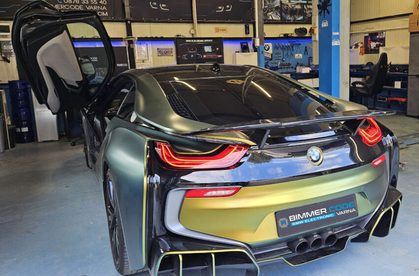 BMW I8 – Добавяне на модул за CarPlay / Android Auto