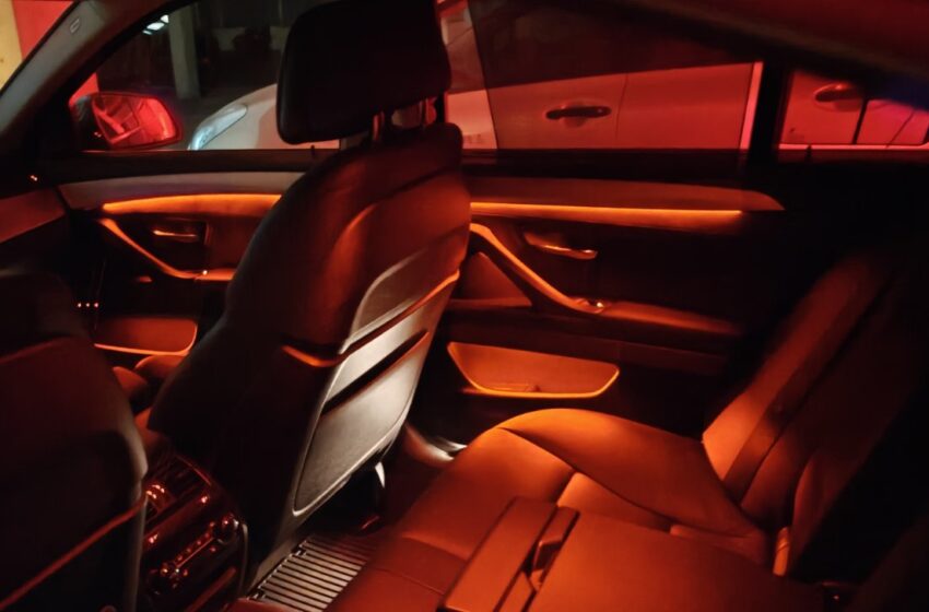 BMW F10 Амбиент лайт ъпдейт OEM ретрофит