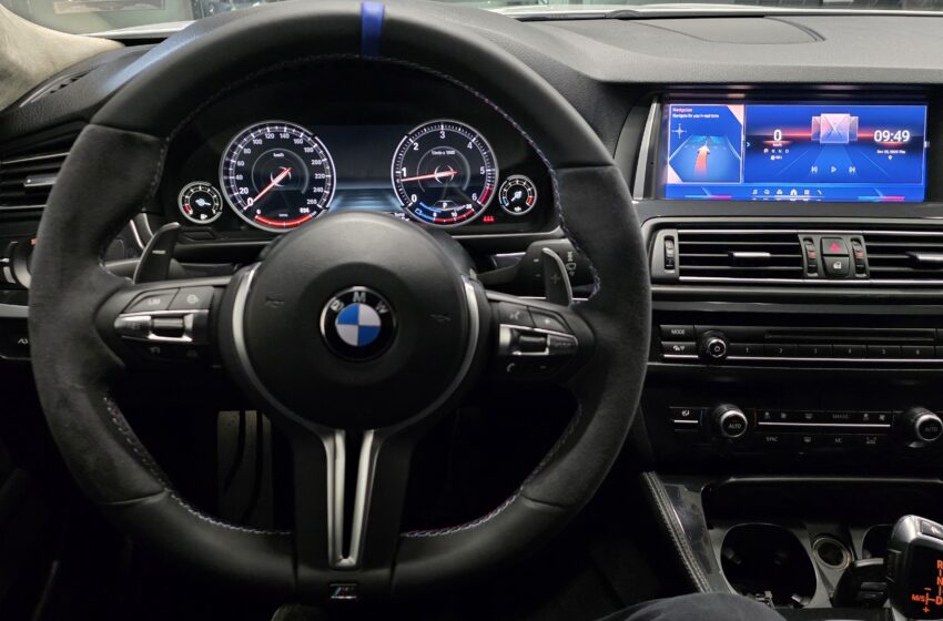 🚗 BMW F11 – 6WB Дигитален километраж | Android 14 | M Волан с пера | Тунинг – Двигател и кутия