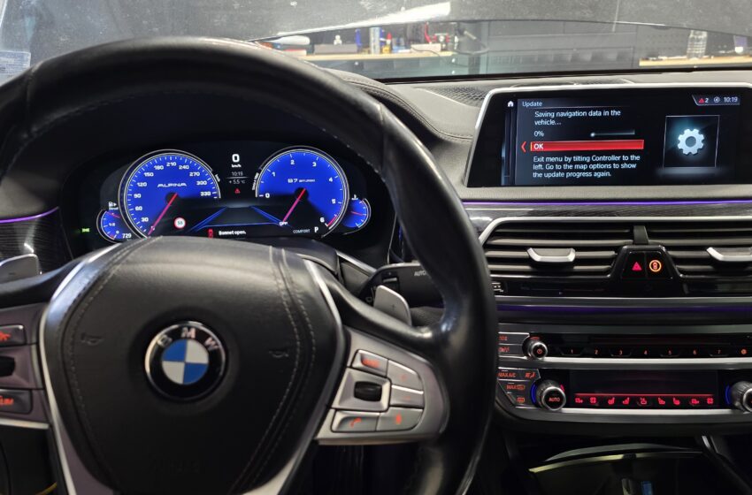 🚘 BMW G12 – CarPlay, Ъпдейт навигационни карти, AdBlue OFF и още