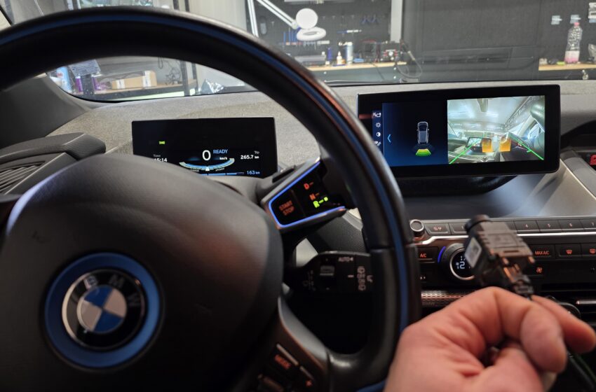 🎥 BMW i3 Ретрофит OEM камера за заден ход